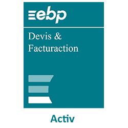 EBP Devis Facturation ACTIV 2023 Monoposte + Contrat Mise à jour 1 an
