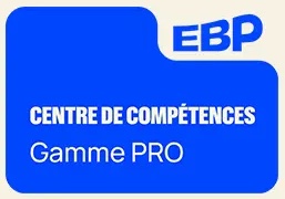 Partenaire Intégrateur EBP, Certifié Centre de compétencesEBP Comptabilité - Gestion - EBP Bâtiment Centre Expert