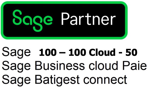 Logo Sage partenaire integrateur batigest