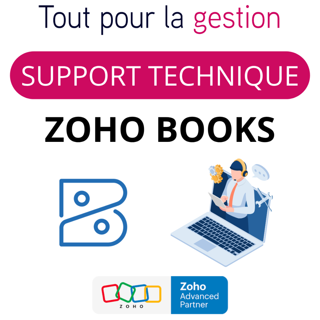 Support technique Assistance Zoho Books