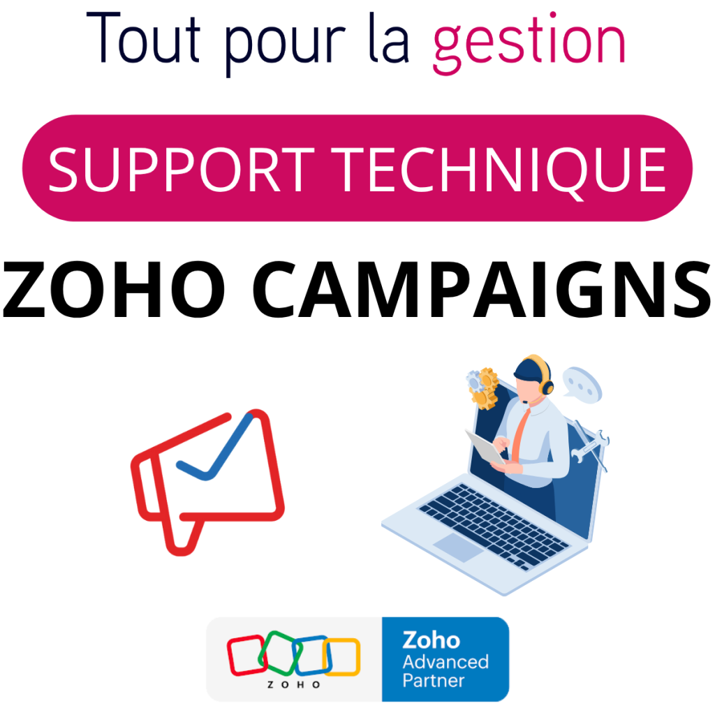 Support technique Assistance Zoho Campaigns