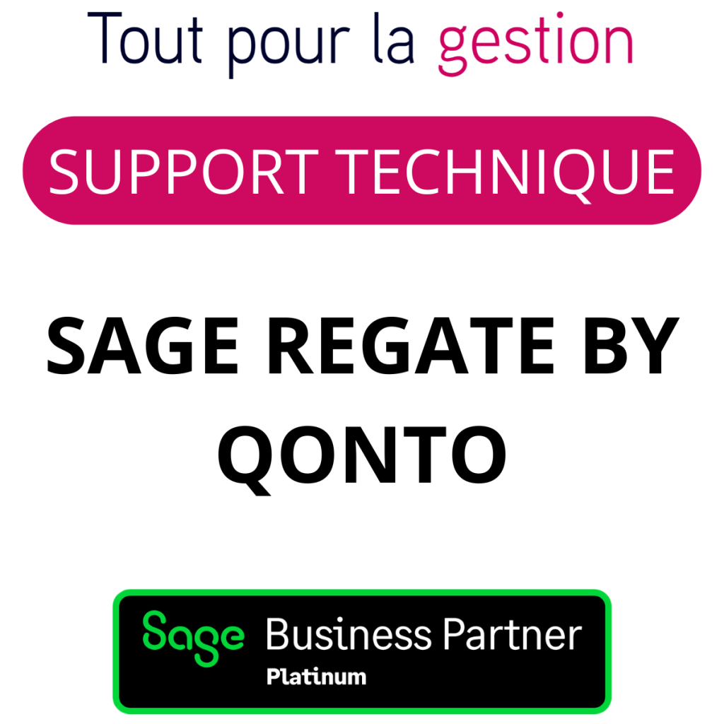 Support Sage Regate Qonto Assistance technique