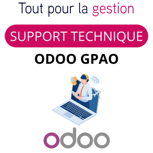 support technique assistance Odoo Fabrication tout-pour-la-gestion