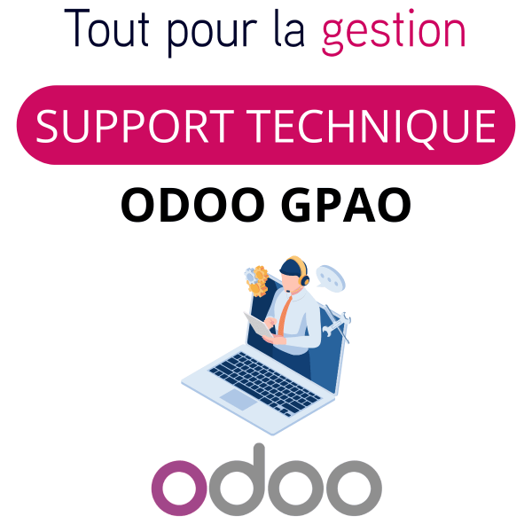support technique assistance Odoo Fabrication tout-pour-la-gestion