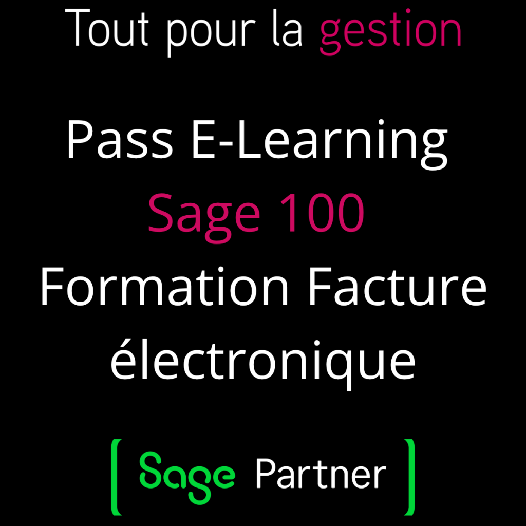 PASS E-learning Formation en ligne Sage 100 Facture électronique